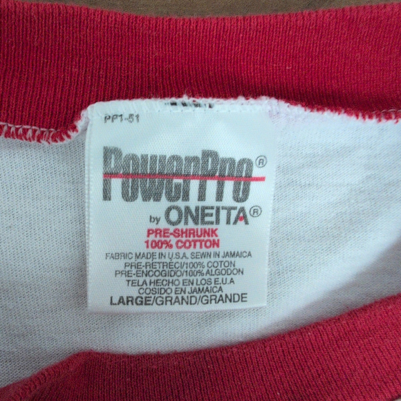 Vintage 1997 Pan-Mass Challenge Ringer T Shirt Large - Picture 2 of 7